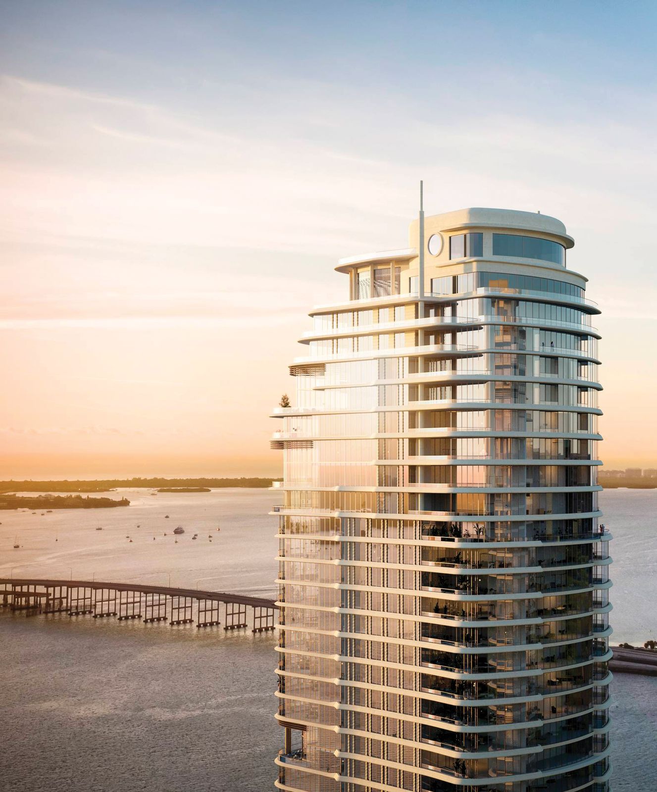 The St. Regis Residences Miami tower on Brickell Avenue