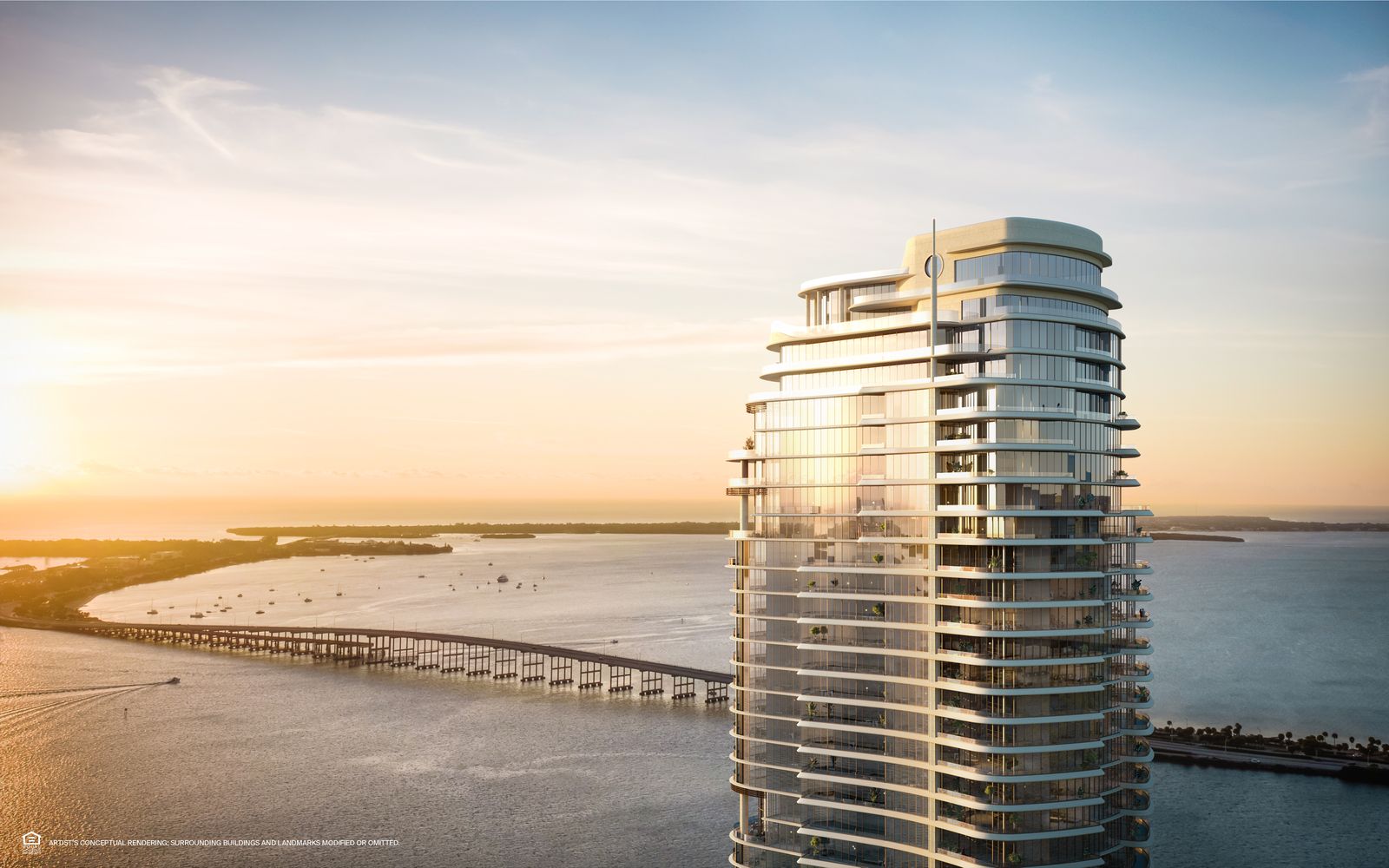 St. Regis Residences Miami tower exterior