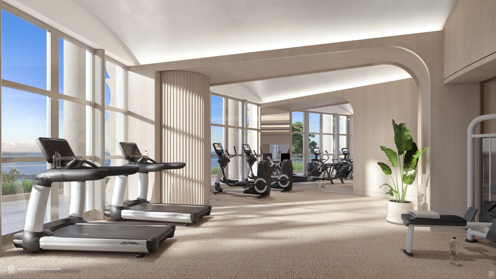 St. Regis Residences Miami, athletic club