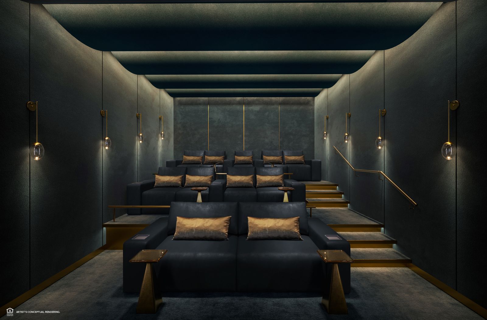 St. Regis Residences Miami, media room